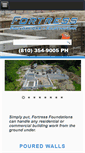 Mobile Screenshot of fortressfoundations.com